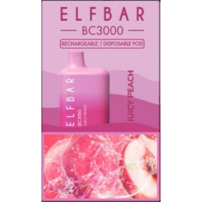 Электронная сигарета Elf Bar BC3000 - juice peach 5% 3000 затяжек