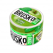 Табак для кальяна Brusko Zero Яблоко с мятой 50 г