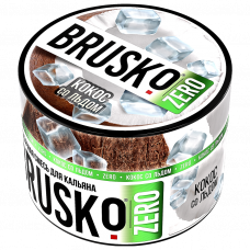 Табак для кальяна Brusko Zero Кокос со льдом 50 г