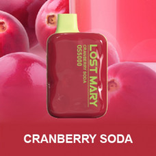 Электронная сигарета Lost Mary OS4000 Cranberry Soda / Клюквенная Сода