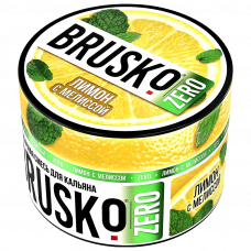 Табак для кальяна Brusko Zero Лимон с мелиссой 50 г