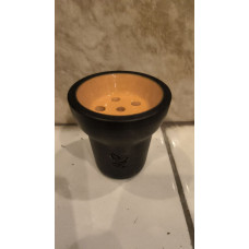 Чаша для кальяна Черная вулкан