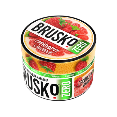 Табак для кальяна Brusko Zero Грейпфрут с малиной 50 г