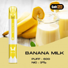 Электронная сигарета Salthub M Stix 600 puff - Banana Milk