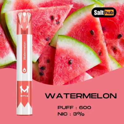 Электронная сигарета Salthub M Stix 600 puff - Watermelon 