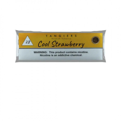 Табак для кальяна Tangiers Noir Cool Strawberry 28 (Прохладная клубника) 250 г