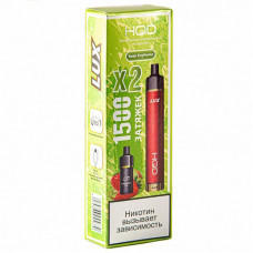 Электронная сигарета HQD LUX Strawberry Kiwi (Киви Клубника) 2% 3000 затяжек