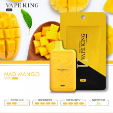 Электронная сигарета VAPEKING Zero Mad Mango (Манго) 3% 3000 затяжек