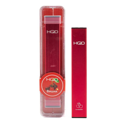 Электронная сигарета HQD Ultra Stick Cherry (Вишня) 2% 500 затяжек