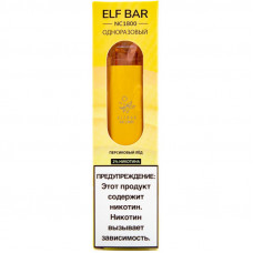 Электронная сигарета Elf Bar NC1800 Персиковый Лёд 20 мг 950 mAh