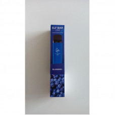 Электронная сигарета Elf Bar 1500 Blueberry (2%, 1500 тяг)