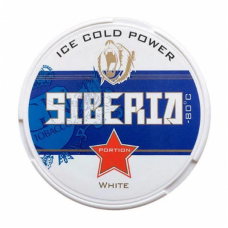 Снюс Siberia -80° White Portion 15gr/ 24 mg/g