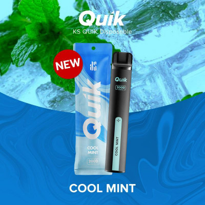 Электронная сигарета Quik Cool Mint (3%, 2000 тяг)