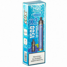 Электронная сигарета HQD LUX Blue Razz (Черника Малина) 2% 3000 затяжек