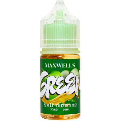 Жидкость Maxwells SALT 30 мл GREEN 20 мг/мл Яблочный Нектар