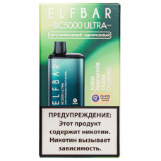Электронная сигарета Elf Bar BC5000 Ultra Киви Маракуйя Гуава 20 мг 650 mAh 5000 тяг