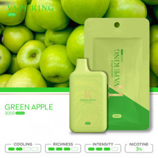 Электронная сигарета VAPEKING Zero Green Apple (Зеленое яблоко) 3% 3000 затяжек