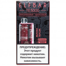 Электронная сигарета Elf Bar TE5000 Яблоко Персик 20 мг 550 mAh 5000 тяг