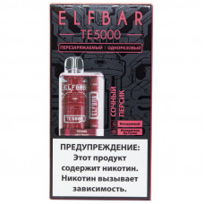 Электронная сигарета Elf Bar TE5000 Сочный Персик 20 мг 550 mAh 5000 тяг