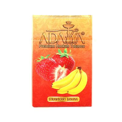 Табак для кальяна Adalya Strawberry Banana (Клубника с бананом) 50 г
