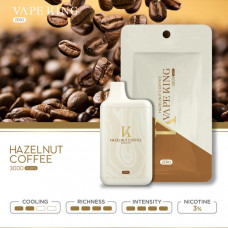 Электронная сигарета VAPEKING Zero Hazelnut Coffee (Фундук Кофе) 3% 3000 затяжек