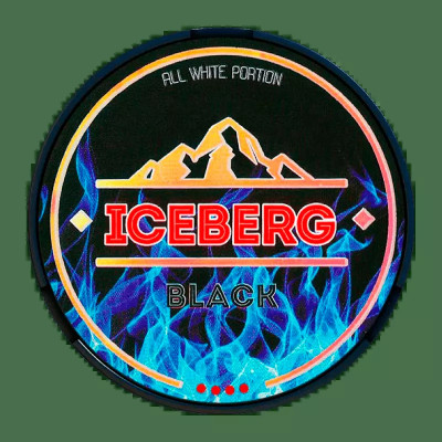 Снюс Iceberg Black 100 мг/г