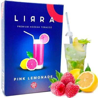 Табак для кальяна Lirra Pink Lemonade (Пинк Лимонад) 50 гр
